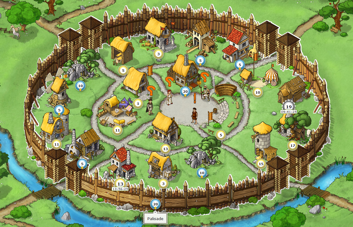 Dorf Aufbauspiele