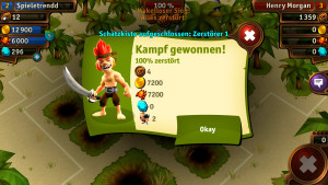 Monkey Bay, das Onlinespiel von Upjers